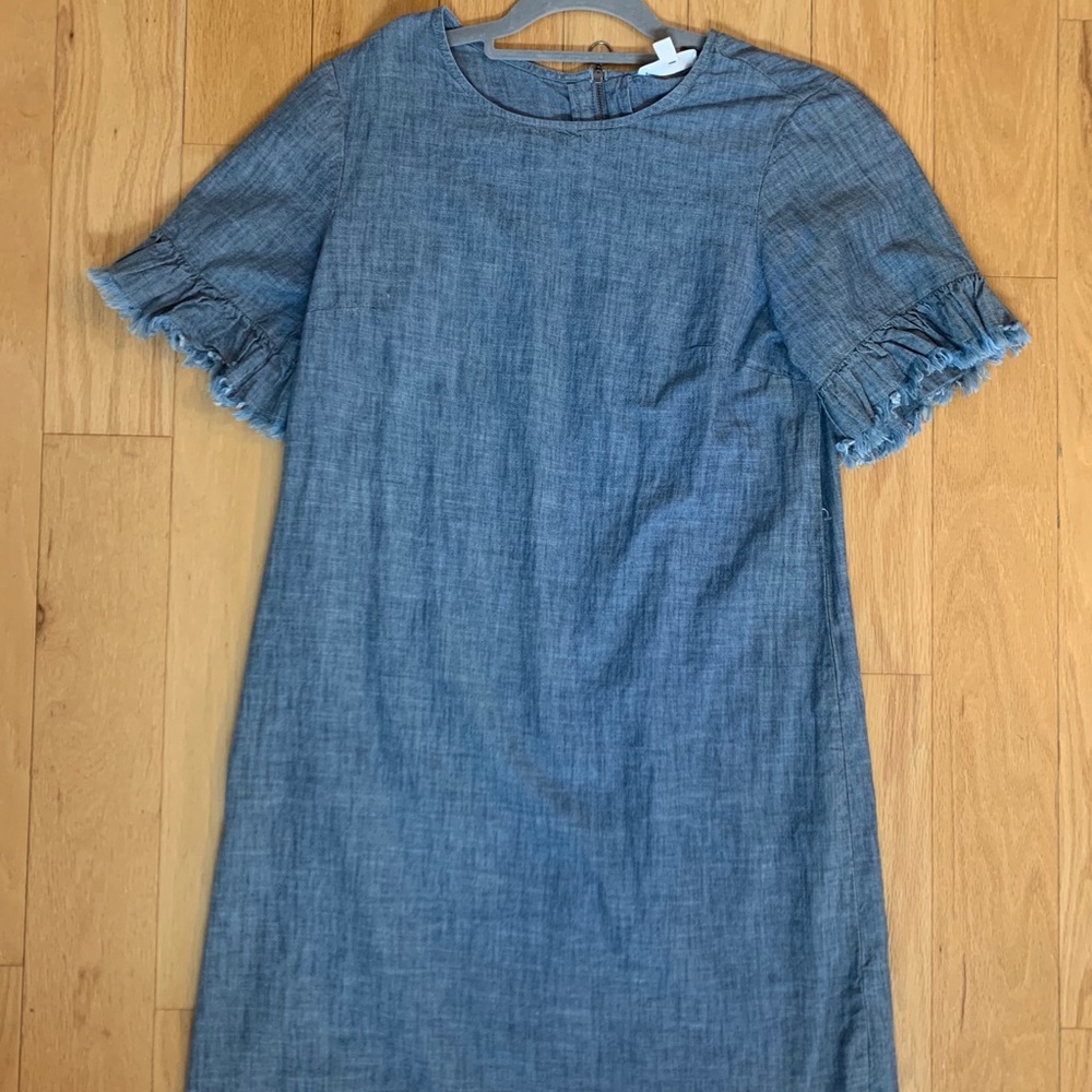 Chambray Dress Short Sleeve